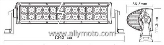 288W LED Light Bar 2018